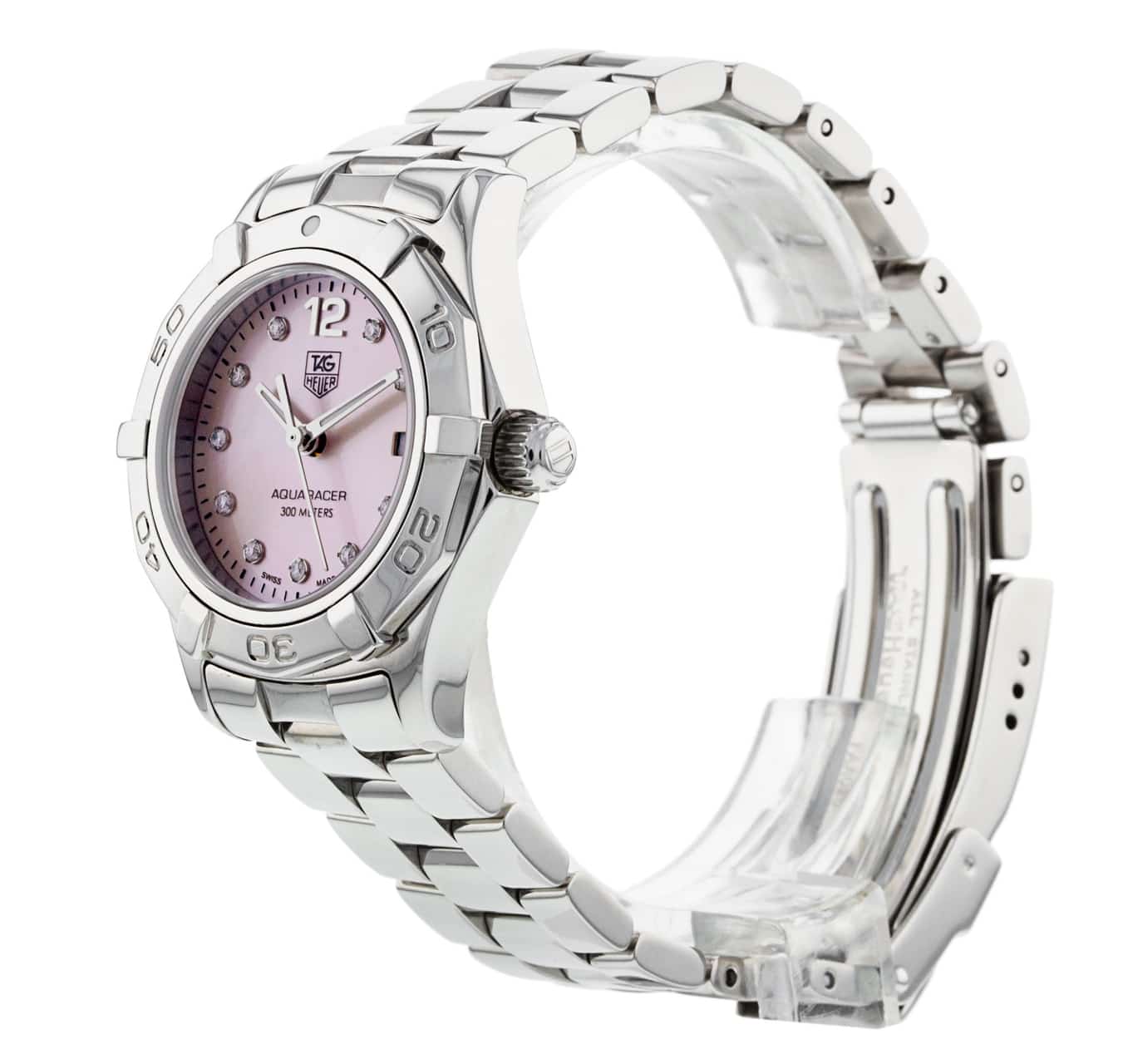 Pre Owned Tag Heuer Aquaracer WAF141A.BA0813 Watch Watchfinder Co